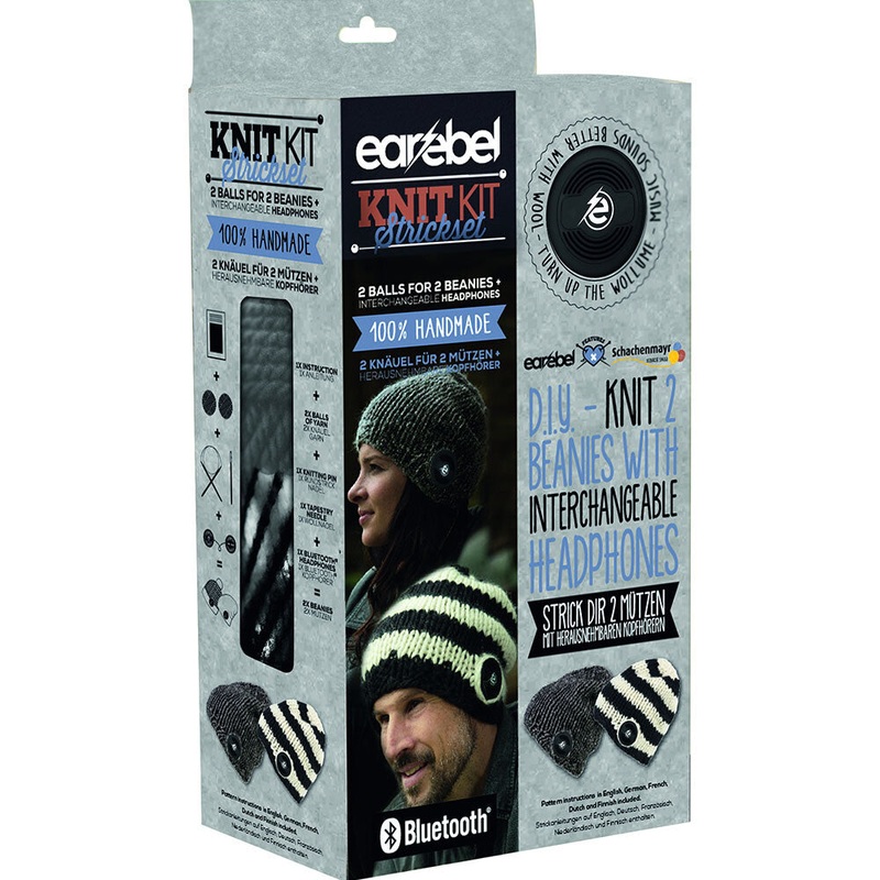 Schachenmayr Earebel KnitKit With Bluetooth, Light Grey – 00001