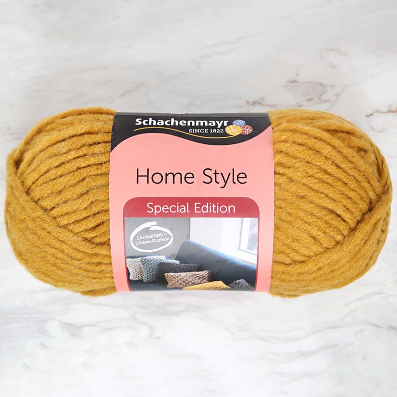 Schachenmayr Home Style 300 Gr Yarn, Mustard – 00082