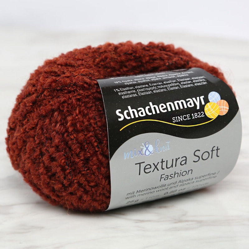 Schachenmayr Textura Soft Fashion Yarn, Brick – 00025
