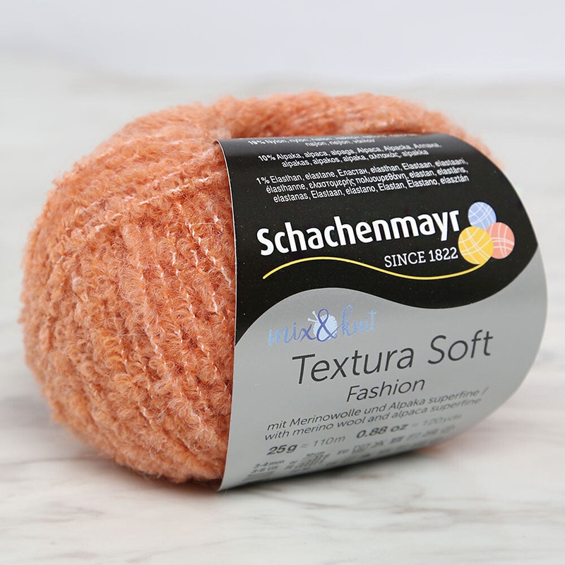 Schachenmayr Textura Soft Fashion Yarn, Orange – 00022