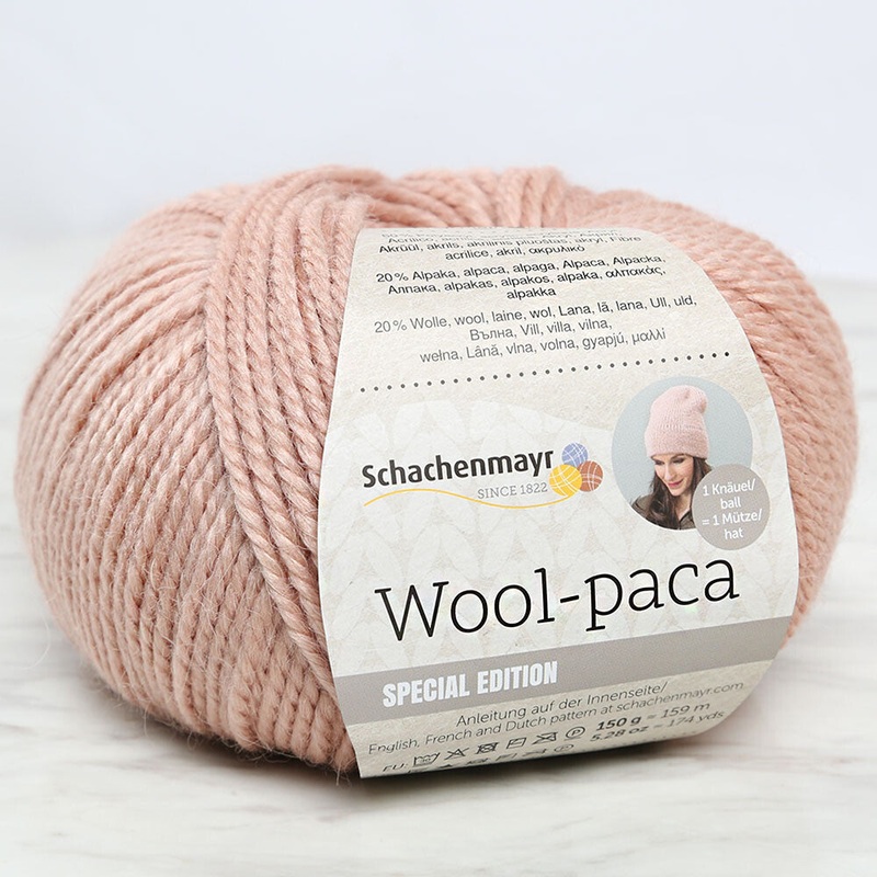 Schachenmayr Wool-paca Yarn, Powder Pink – 00025