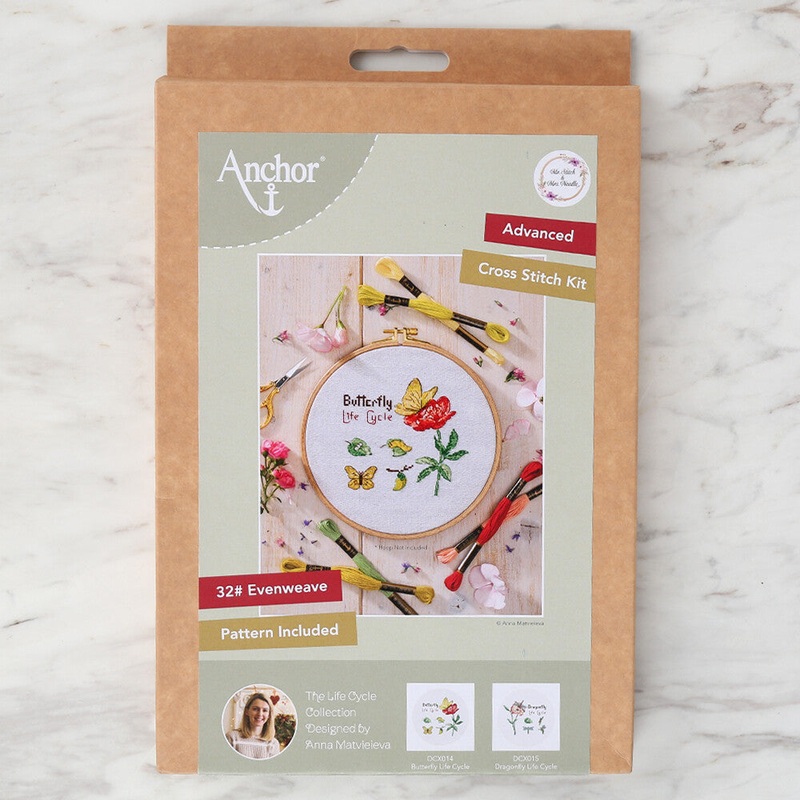 Anchor Embroidery Kit 13 x 11cm 5.11 x 4.33 DCX014