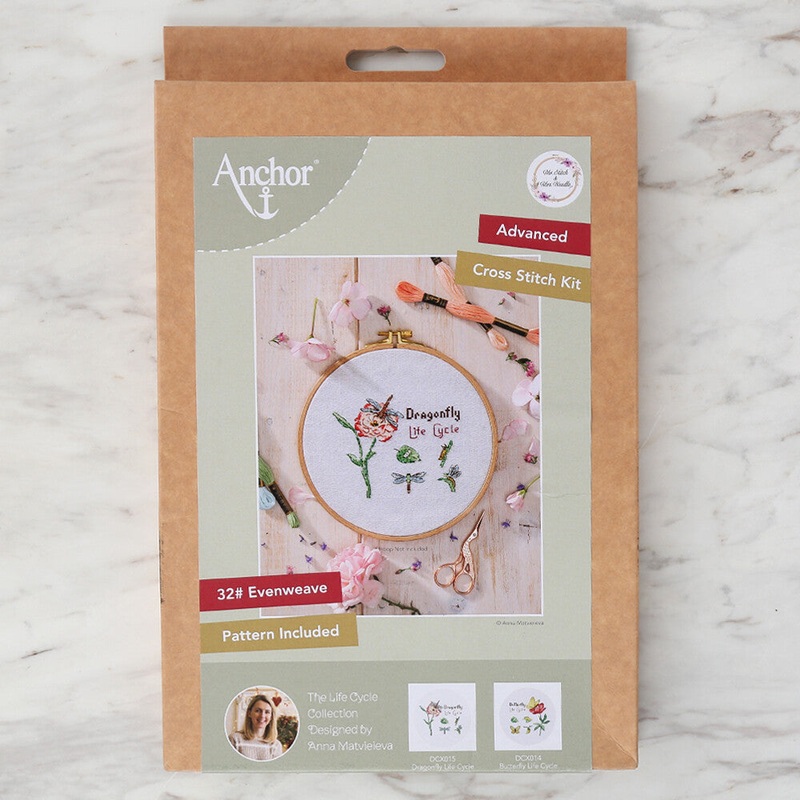 Anchor Embroidery Kit 13 x 11cm 5.11 x 4.33 DCX015