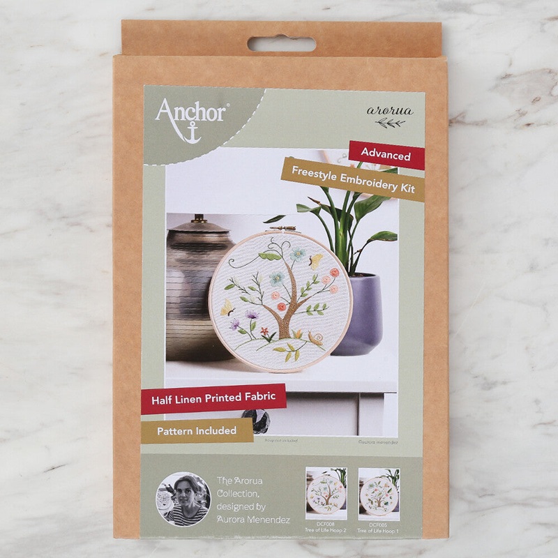 Anchor Embroidery Kit 20cm 7.87 DCF008