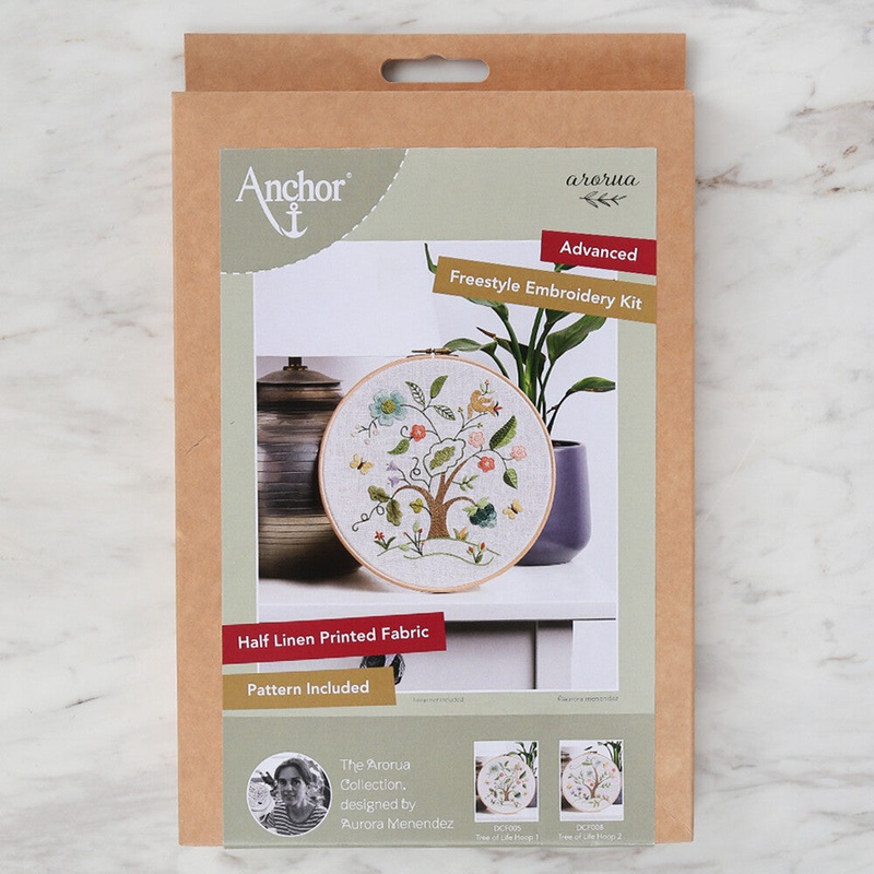 Anchor Embroidery Kit 22cm 8.66 DCF005