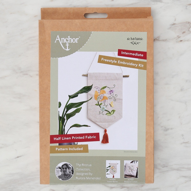 Anchor Embroidery Kit 25.5 x 17cm 10.04 x 6.70 DCF006