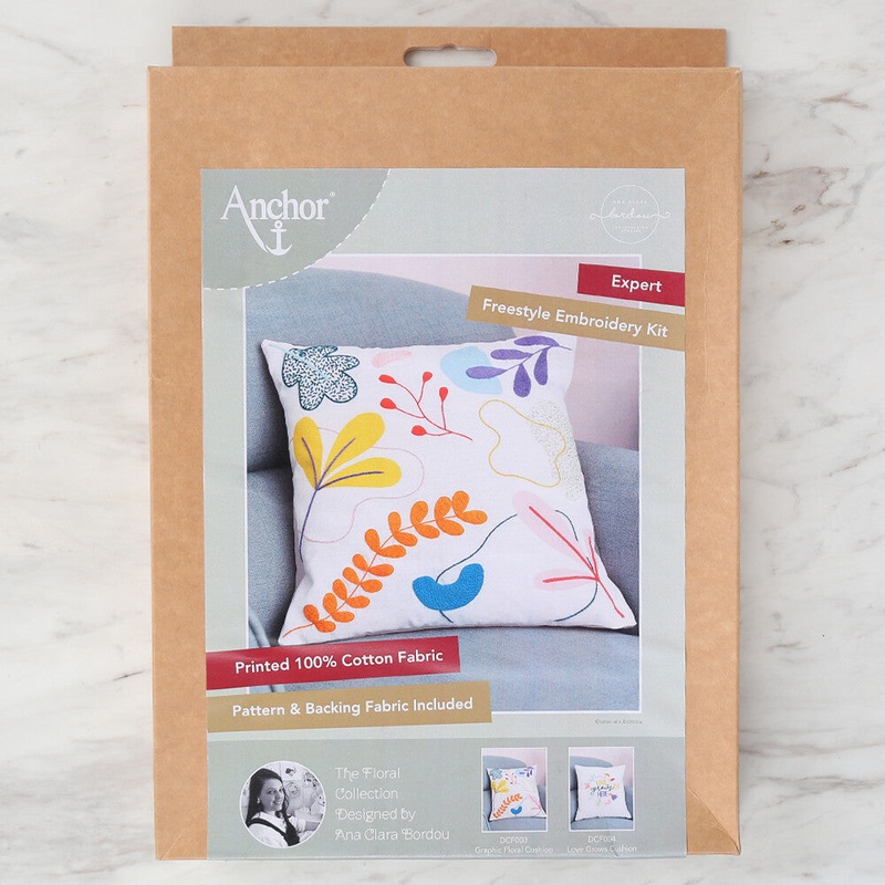 Anchor Embroidery Kit 40 x 40cm 15.75 x 15.75 DCF003