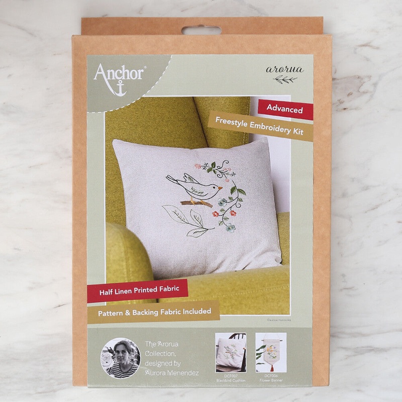 Anchor Embroidery Kit 40 x 40cm 15.75 x 15.75 DCF007