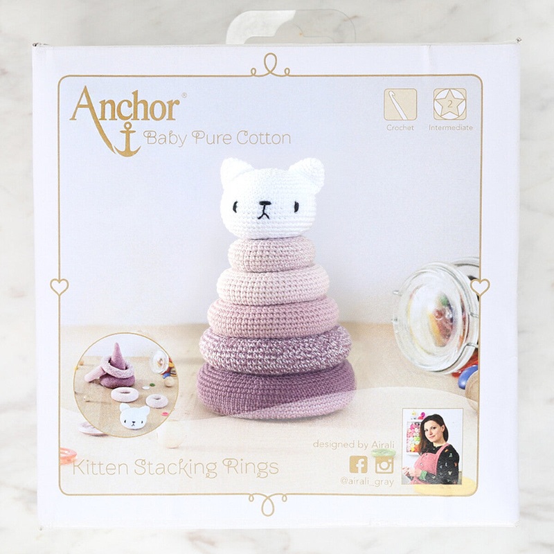 Anchor Kitten Stacking Rings Set – A28B004-09062