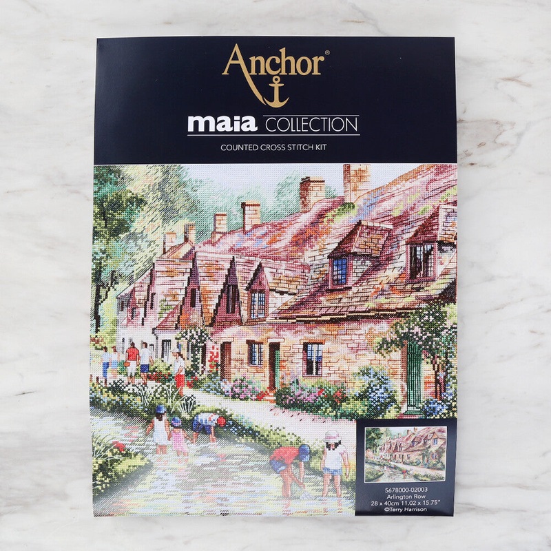 Anchor Maia Cross Stitch Kit 28 x 40cm 11.02 x 15.75 – 5678000-02003