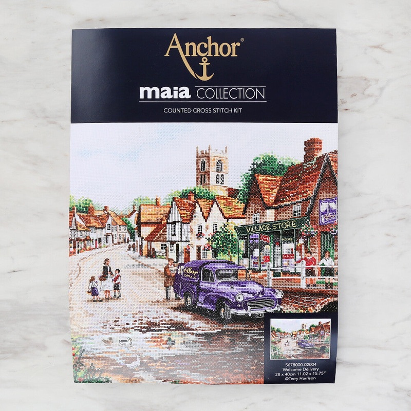 Anchor Maia Cross Stitch Kit 28 x 40cm 11.02 x 15.75 – 5678000-02004