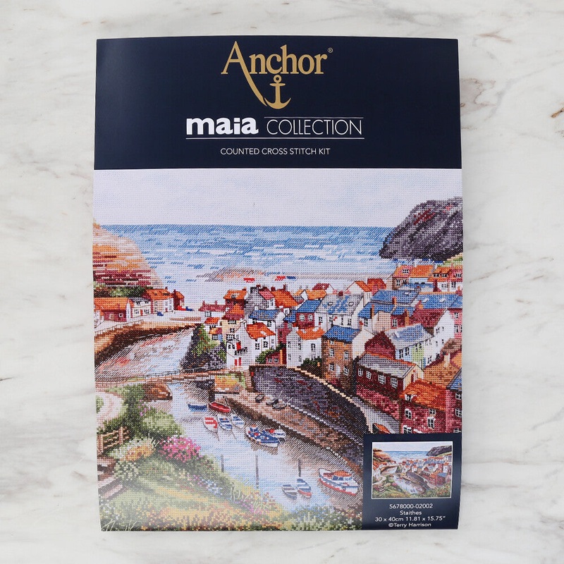 Anchor Maia Cross Stitch Kit 30 x 40cm 11.81 x 15.75 – 5678000-02002