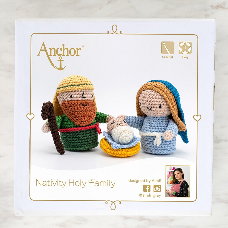 Anchor Nativity Holy Family Amigurumi Set – A28C004-09061