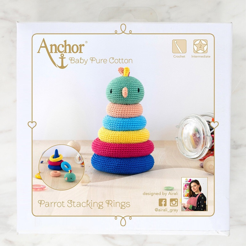 Anchor Parrot Stacking Rings Set – A28B004-09061