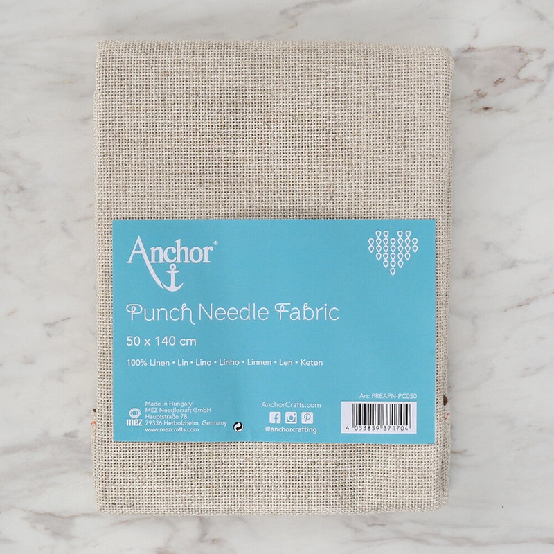 Anchor Punch Needle Fabric 50 x 140cm PREAPN-PC050