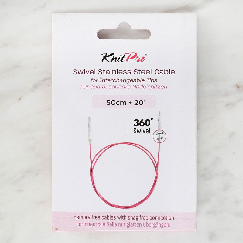 KnitPro 28 cm 1 pieces of knitting Cable, Purple – 10642