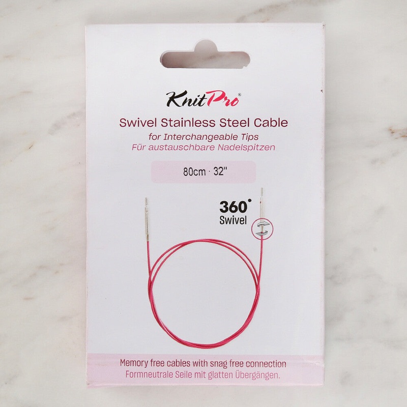 KnitPro 56 cm 1 pieces of knitting Cable, Purple – 10644