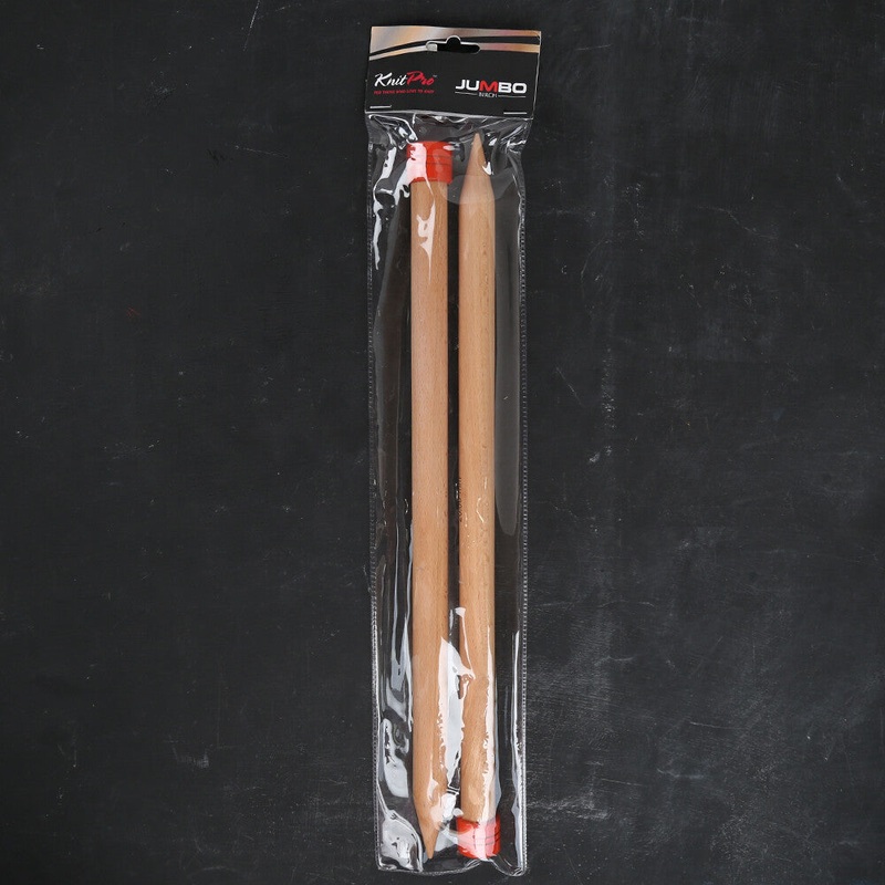 KnitPro Jumbo Birch 20 mm 40 cm Needles – 35290