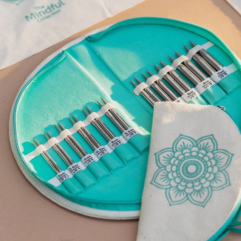 KnitPro Mindful Warmth Interchangeable Needle Set 10 cm – 36310