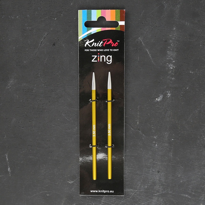 Knitpro Zing 3.50mm nterchangeable Needle Yellow – 47521