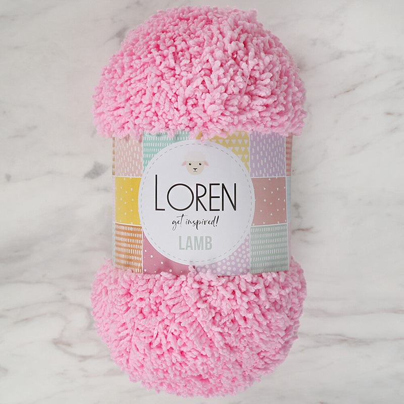 Loren Lamb Baby Yarn, Pnk – R082