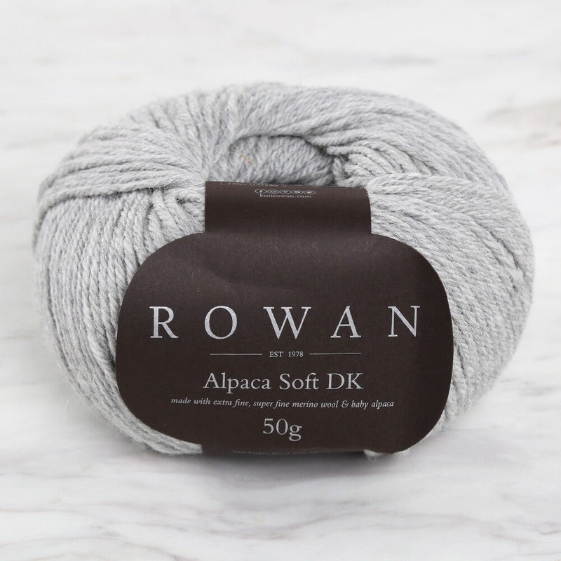 Rowan Alpaca Soft DK Yarn, Grey – 00210