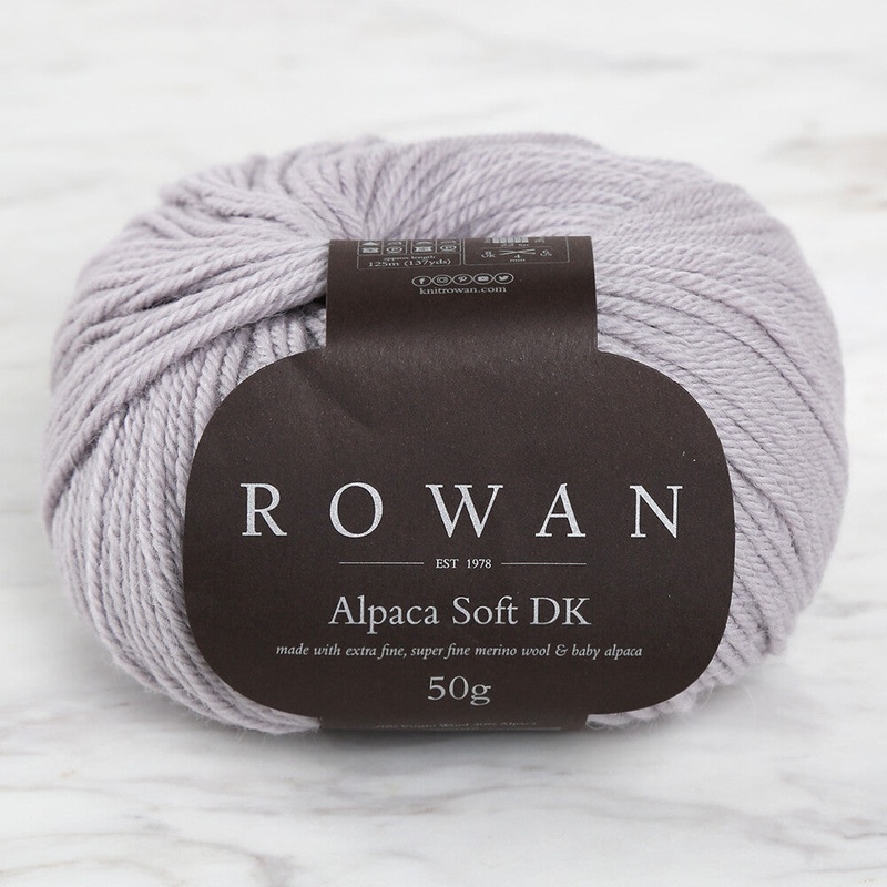 Rowan Alpaca Soft DK Yarn, Grey – 00231