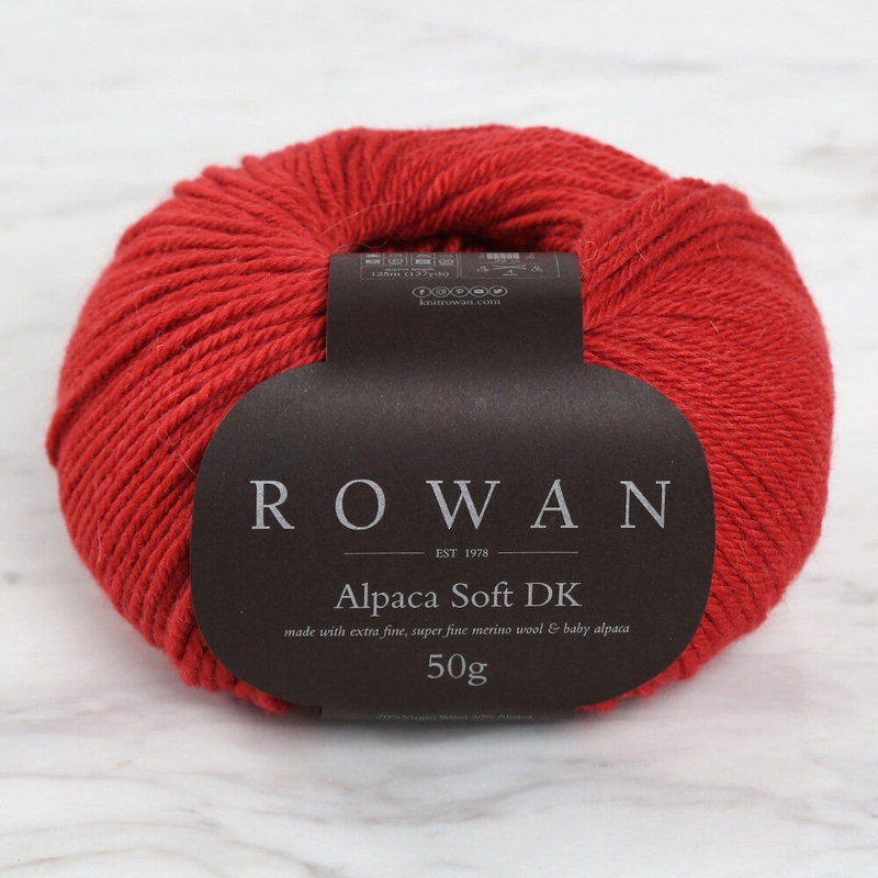 Rowan Alpaca Soft DK Yarn, Orange – 00229