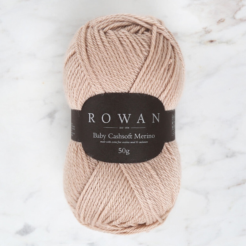 Rowan Baby Cashsoft Merino Yarn, Beige – 00103