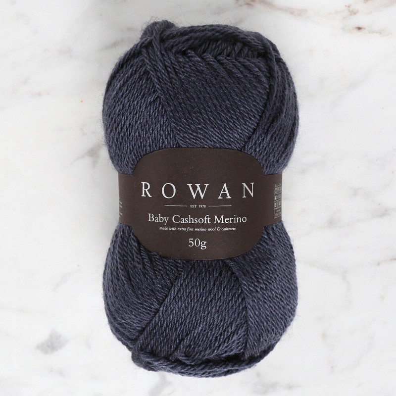 Rowan Baby Cashsoft Merino Yarn, Dark Grey – 00120