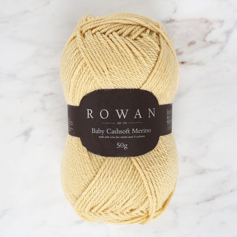 Rowan Baby Cashsoft Merino Yarn, Honey – 00124