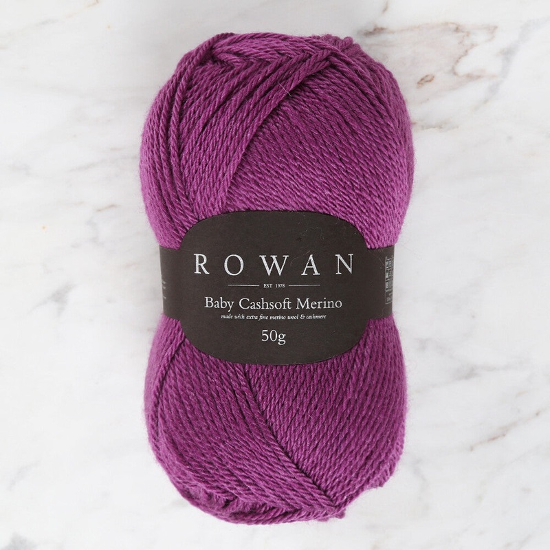 Rowan Baby Cashsoft Merino Yarn, Purple – 00113