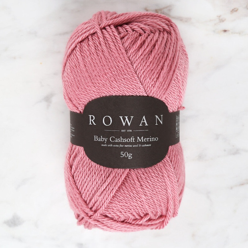 Rowan Baby Cashsoft Merino Yarn, Rose – 00115