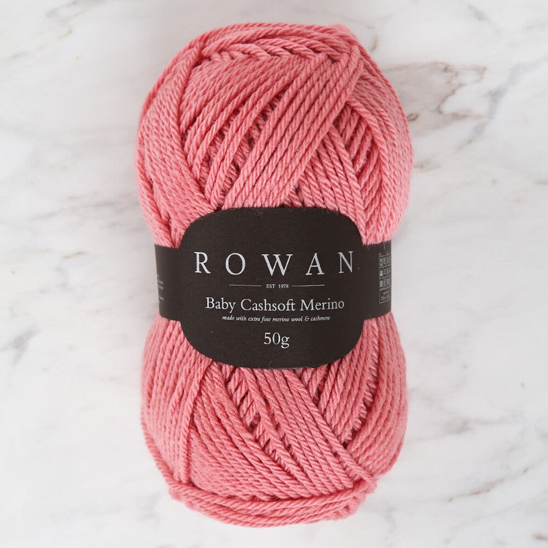 Rowan Baby Cashsoft Merino Yarn, Rose – 00122
