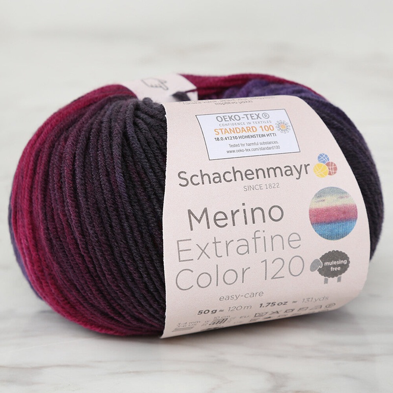 Schachenmayr Merino Extrafine Color 120, Variegated – 000472