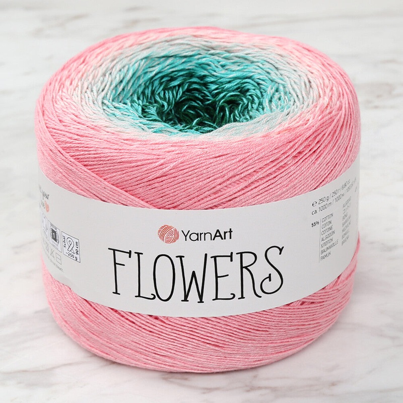 Yarnart Flowers Cotton Gradient Yarn – 292