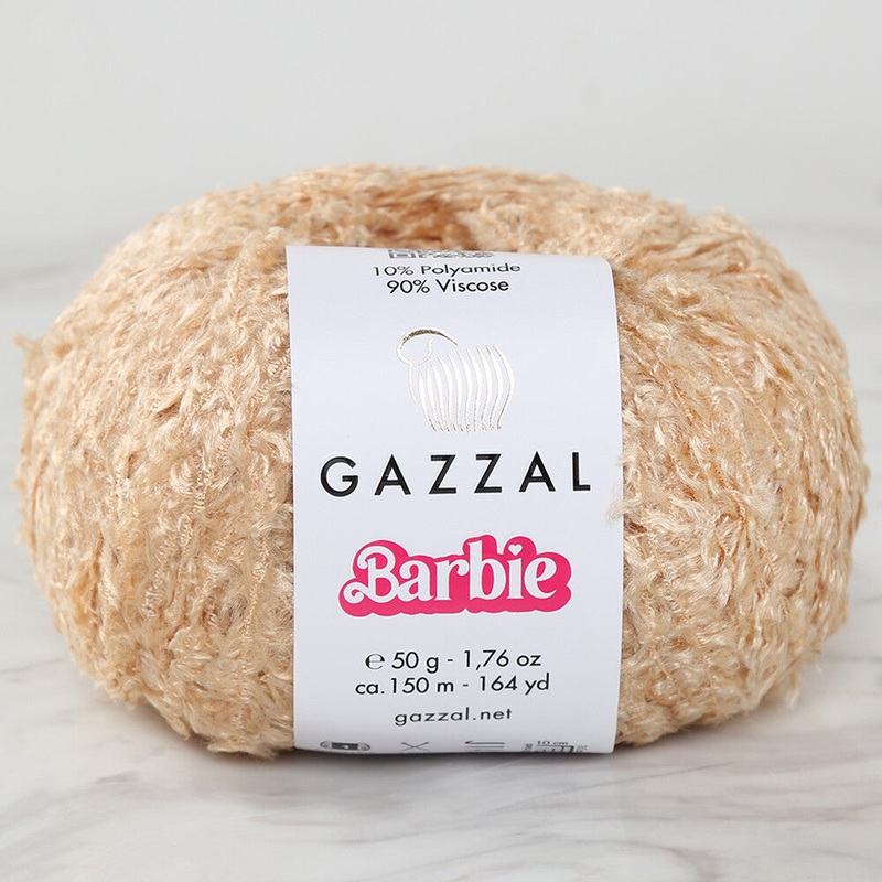 Gazzal Barbie Beige Yarn – 10705