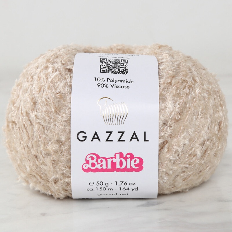 Gazzal Barbie Beige Yarn – 10706