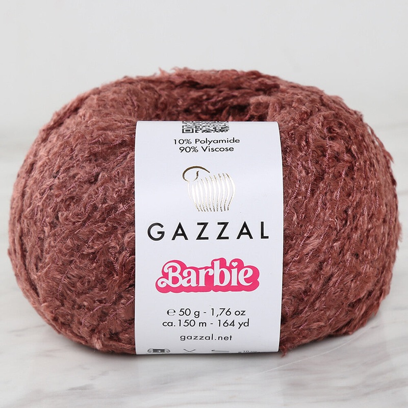 Gazzal Barbie Brown Yarn – 10707
