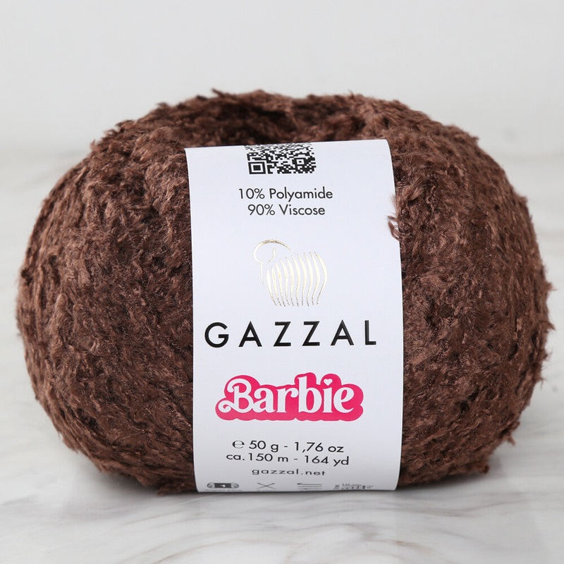 Gazzal Barbie Brown Yarn – 10708