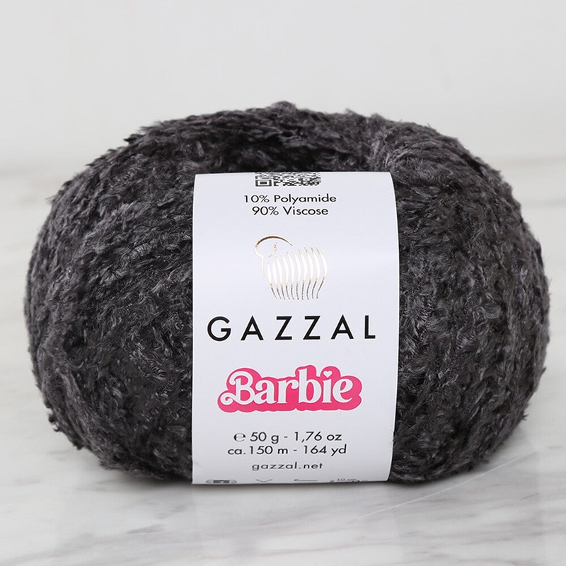Gazzal Barbie Dark Grey Yarn – 10703