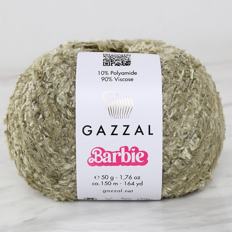 Gazzal Barbie Green Yarn – 10716