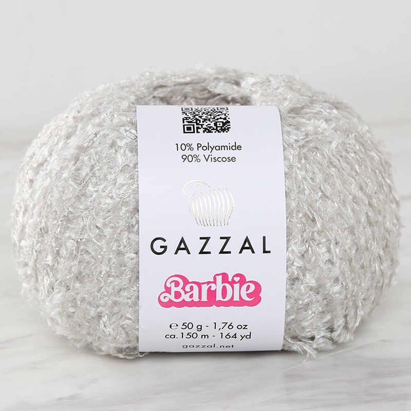 Gazzal Barbie Grey Yarn – 10701