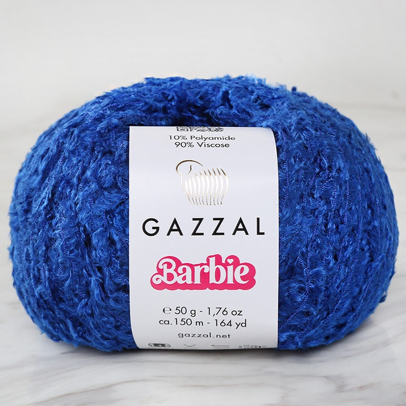 Gazzal Barbie Sax Blue Yarn – 10725