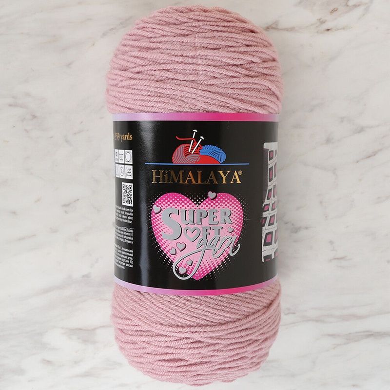 Himalaya Super Soft 200 gr Yarn, Dried Rose – 80856