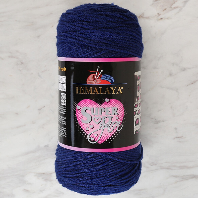 Himalaya Super Soft 200 gr Yarn, Navy Blue – 80862