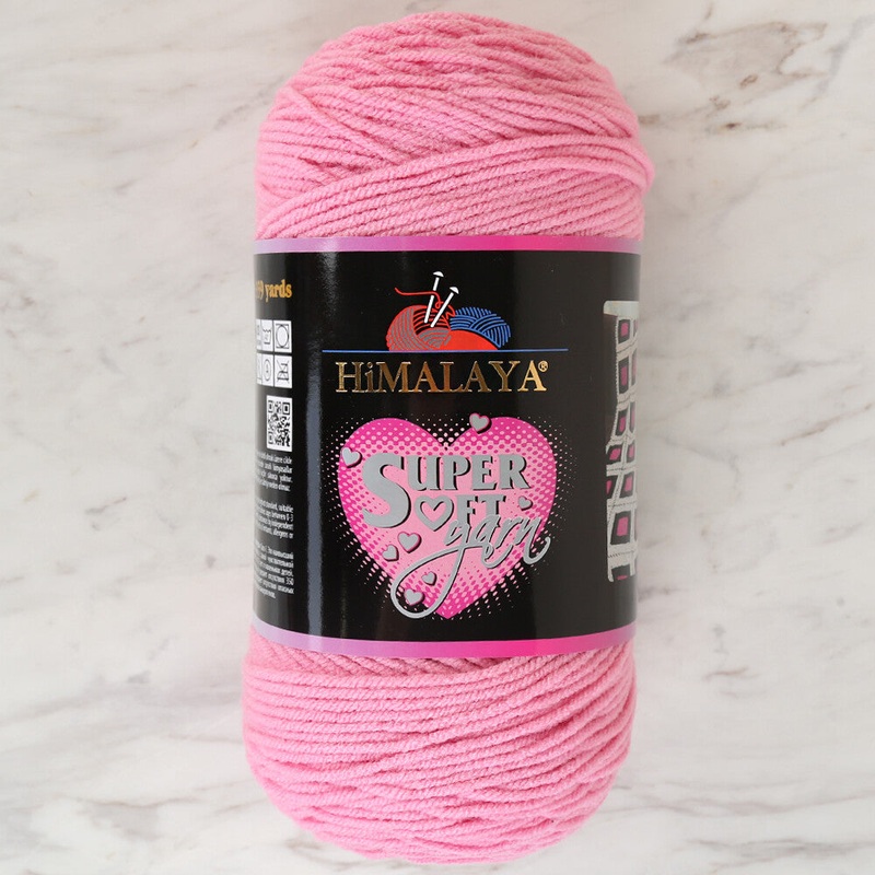 Himalaya Super Soft 200 gr Yarn, Pink – 80857