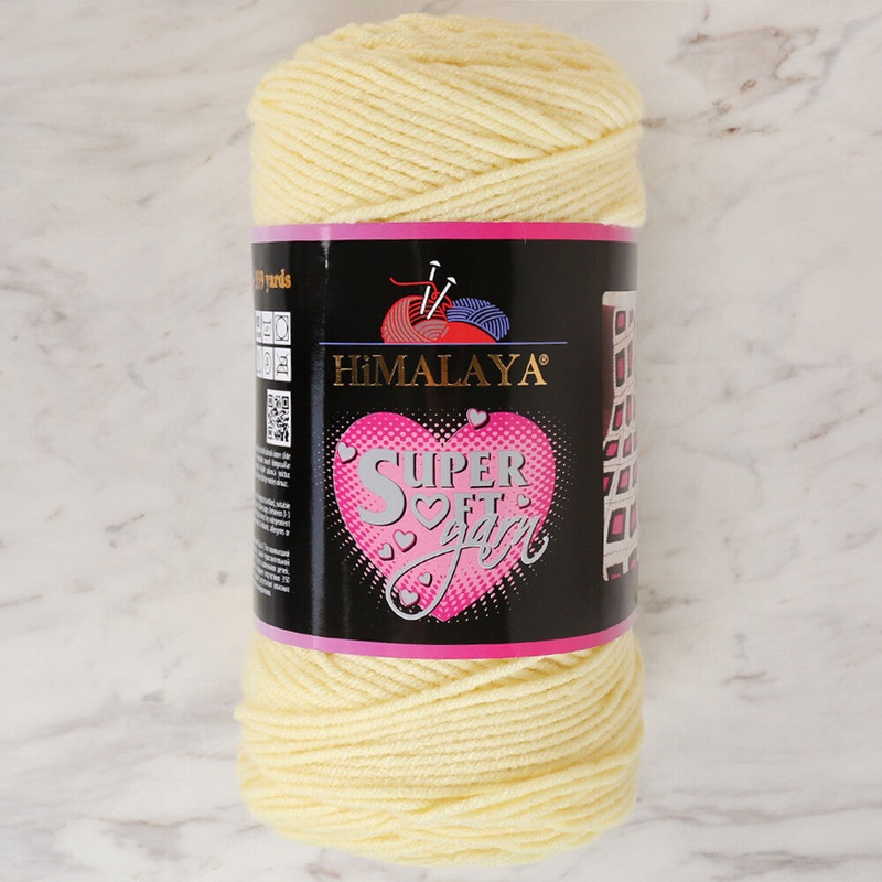 Himalaya Super Soft 200 gr Yarn, Yellow – 80854