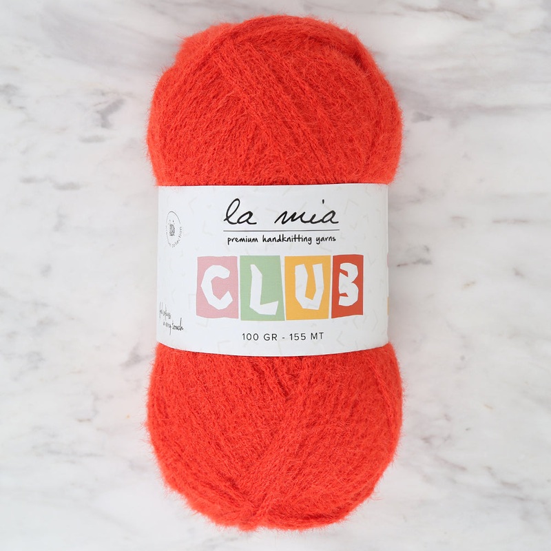 La Mia Club Hand Knitting Yarn Orange – 611