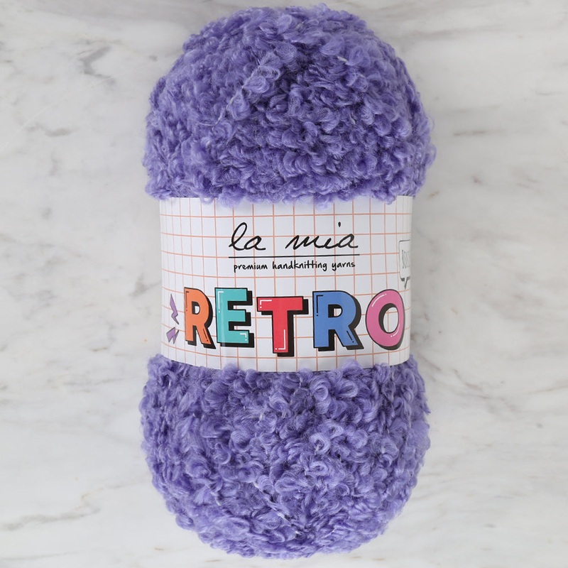 La Mia Retro Yarn, Purple – LM0510